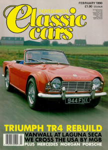 THOROUGHBRED & CLASSIC CARS 1990 FEB - PORSCHES TESTED
